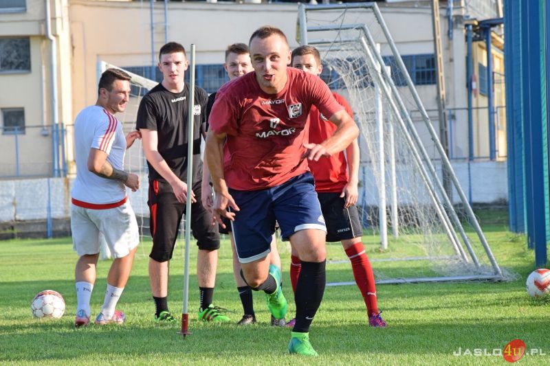 Trening Czarnych Jasło przed startem rozgrywek w sezonie 2018/2019