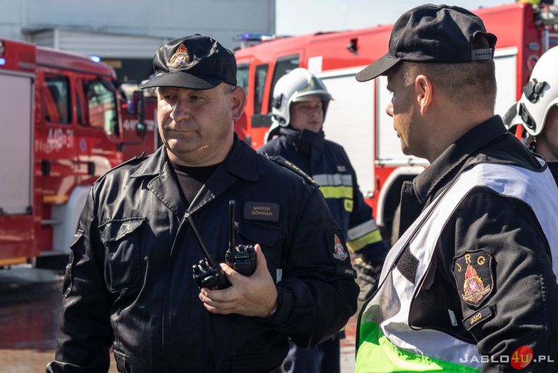 Ćwiczenia strażaków w Nowym Stylu