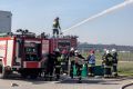 Ćwiczenia strażaków w Nowym Stylu