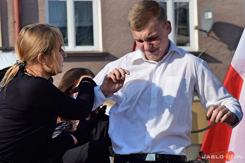 "Dzień dla Niepodległej" na jasielskim rynku