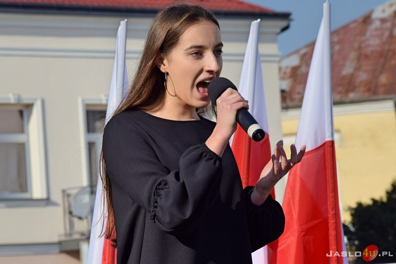 "Dzień dla Niepodległej" na jasielskim rynku