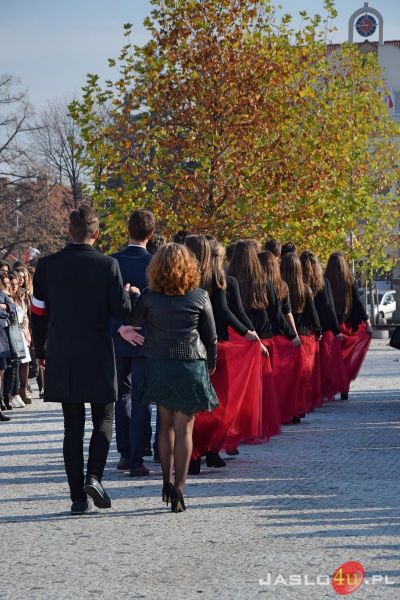 "Dzień dla Niepodległej" na jasielskim rynku