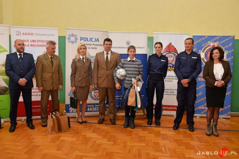 Konkurs "Zasady bezpieczeństwa znamy - wypadkom na wsi zapobiegamy"
