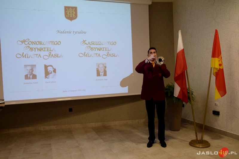 Nadanie tytułów Honorowego i Zasłużonego dla Miasta Jasła