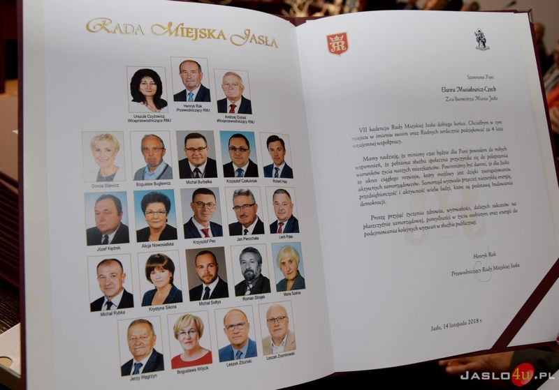 Ostatnia sesja Rady Miejskiej Jasła VII kadencji
