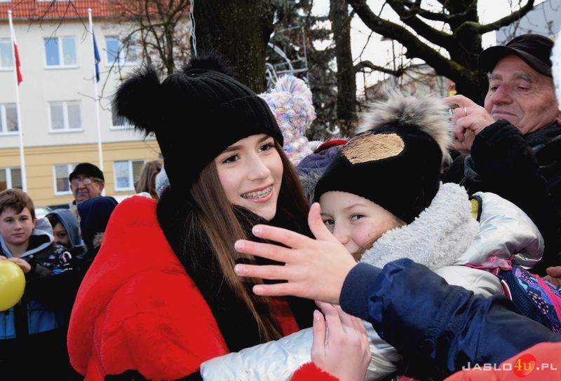 Powitanie Roksany Węgiel w Jaśle