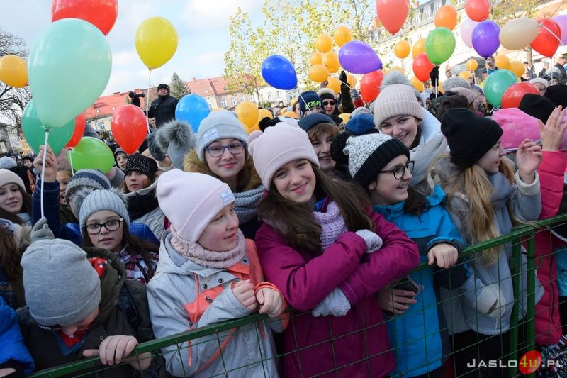 Powitanie Roksany Węgiel w Jaśle