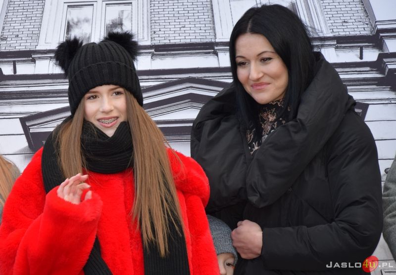 Powitanie Roksany Węgiel w Jaśle