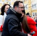 Powitanie Roksany Węgiel w Jaśle