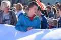 Widowisko plenerowe na jasielskim rynku w rocznicę odzyskania przez Polskę niepodległości