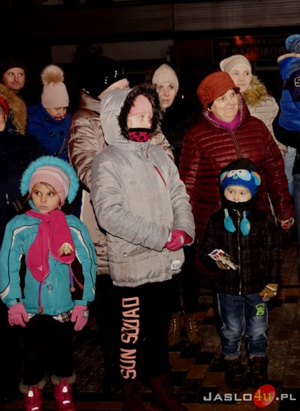 Święty Mikołaj na osiedlu Krasińskiego w Jaśle