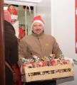 Święty Mikołaj na osiedlu Krasińskiego w Jaśle