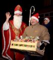 Święty Mikołaj na osiedlu Krasińskiego w Jaśle