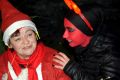 Święty Mikołaj na osiedlu Krasińskiego w Jaśle