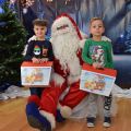 Święty Mikołaj w Przedszkolu Miejskim nr 6 "Pluszowego Misia"
