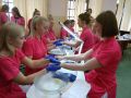 Wizyta uczennic Starptautiskā Cidesco Rīgas Kosmētikas skola z Łotwy w jasielskim Medyku