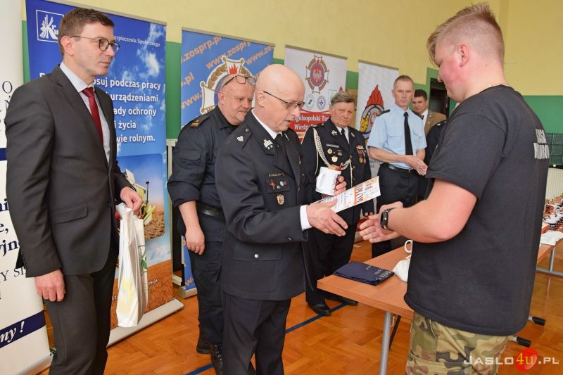 Eliminacje Powiatowe Ogólnopolskiego Turnieju Wiedzy Pożarniczej w Jaśle