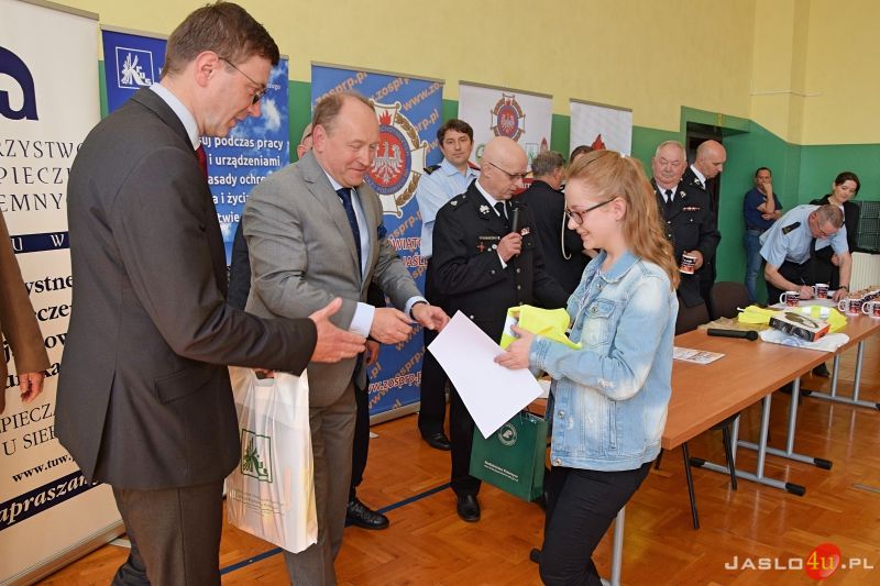 Eliminacje Powiatowe Ogólnopolskiego Turnieju Wiedzy Pożarniczej w Jaśle