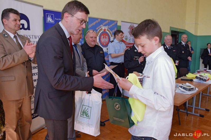 Eliminacje Powiatowe Ogólnopolskiego Turnieju Wiedzy Pożarniczej w Jaśle