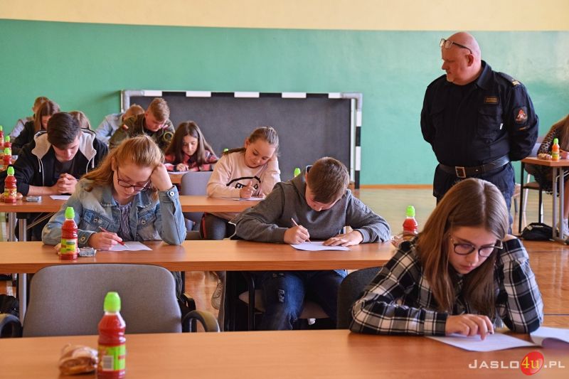 Eliminacje Powiatowe Ogólnopolskiego Turnieju Wiedzy Pożarniczej w Jaśle