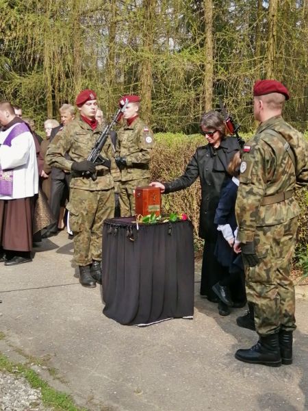Ostatnie pożegnanie płka Stanisława Dąbrowy-Kostki