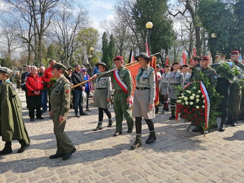 Ostatnie pożegnanie płka Stanisława Dąbrowy-Kostki