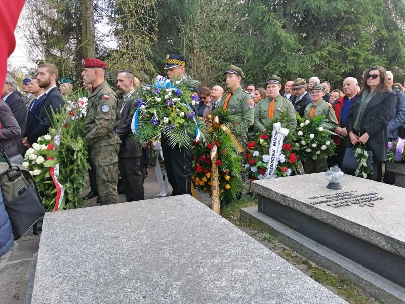 Ostatnie pożegnanie płka Stanisława Dąbrowy-Kostki