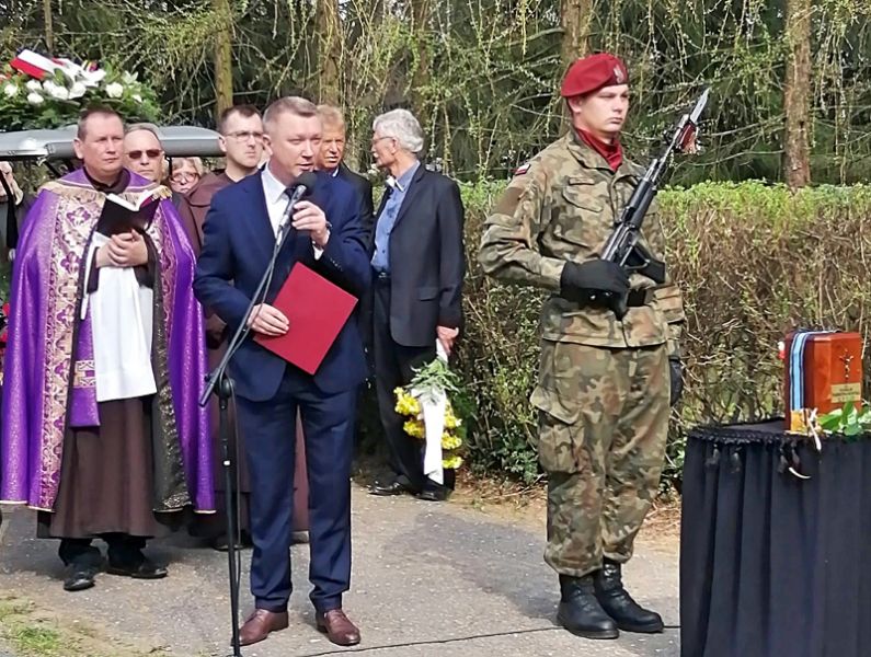 Ostatnie pożegnanie płka Stanisława Dąbrowy-Kostki