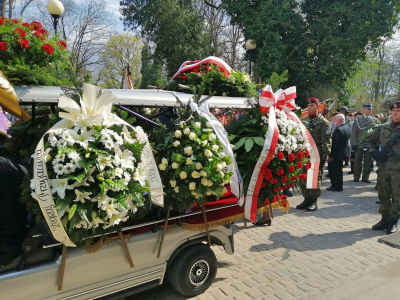 Ostatnie pożegnanie płka Stanisława Dąbrowy-Kostki