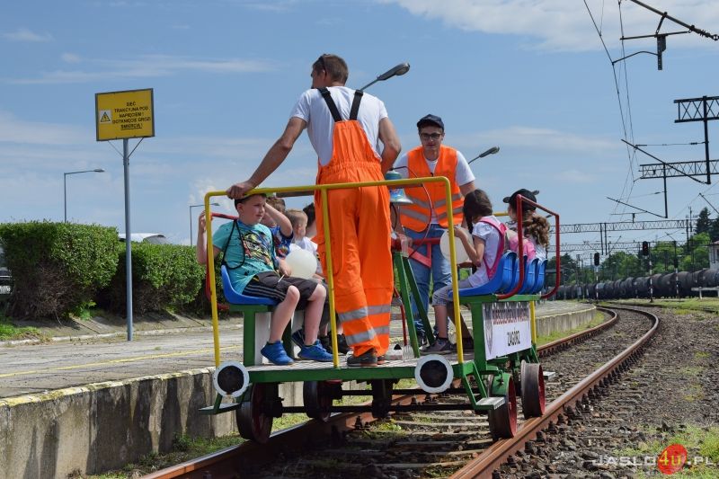 Piknik Kolejowy z okazji Dnia Dziecka w Jaśle 2019
