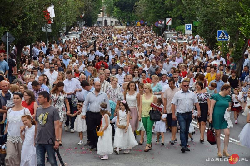 Procesja Bożego Ciała w Jaśle 2019