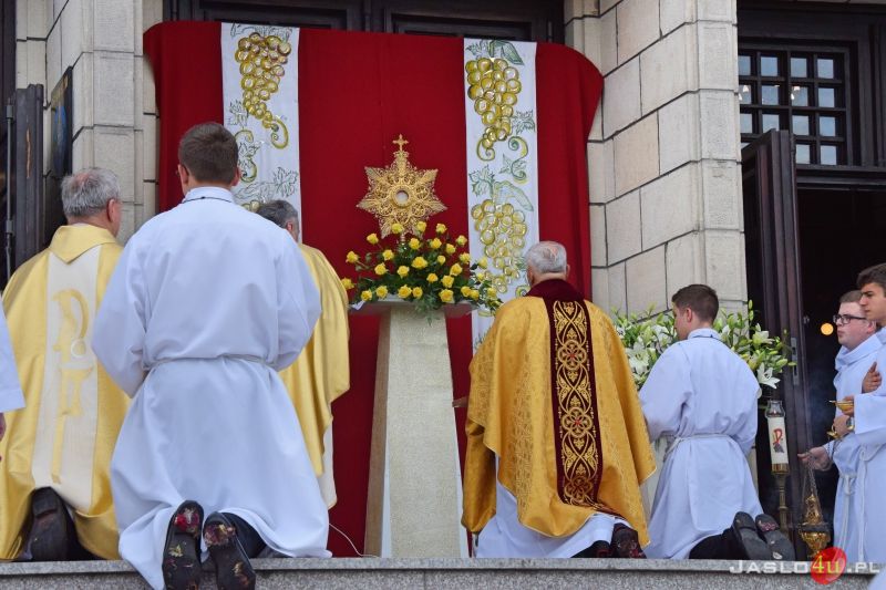 Procesja Bożego Ciała w Jaśle 2019