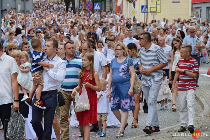 Procesja Bożego Ciała w Jaśle 2019