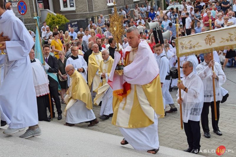 Procesja Bożego Ciała w Jaśle 2019