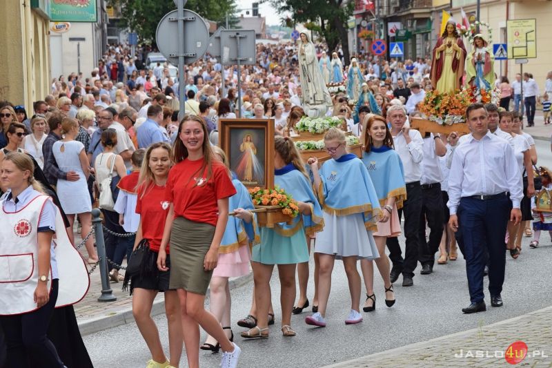 Procesja Bożego Ciała w Jaśle 2019