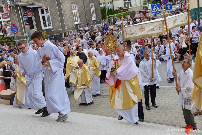 Procesja Bożego Ciała w Jaśle 2019