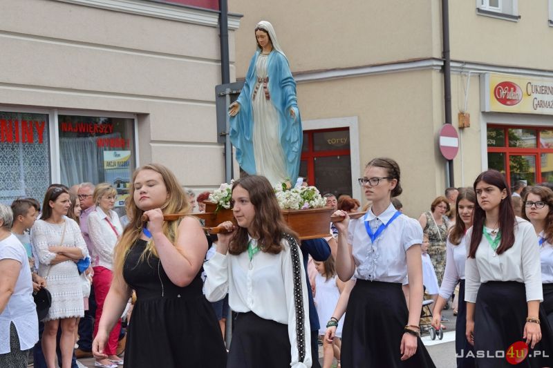 Procesja Bożego Ciała w Jaśle 2019