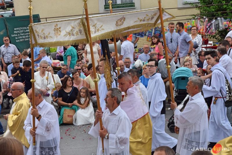 Procesja Bożego Ciała w Jaśle 2019