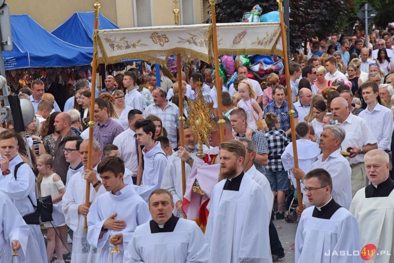 Procesja Bożego Ciała w Jaśle 2019