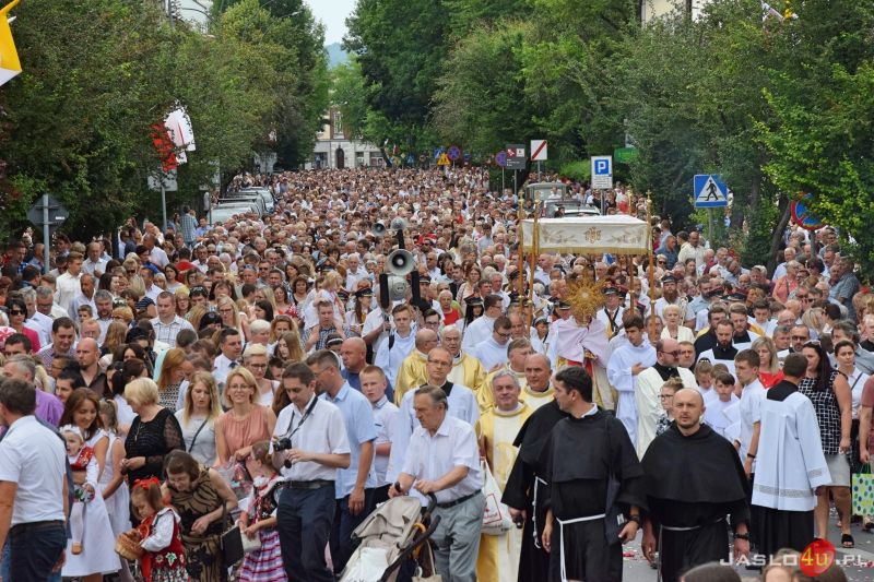Procesja Bożego Ciała w Jaśle 2019