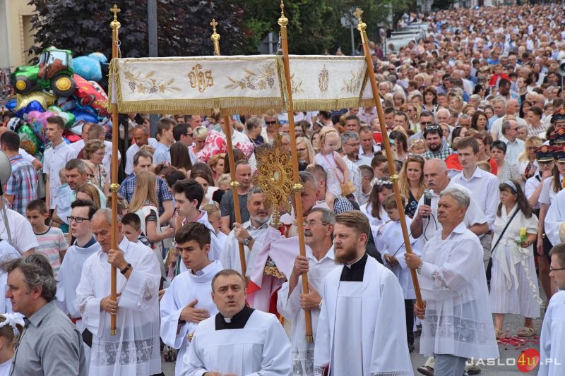 Procesja Bożego Ciała w Jaśle 2019