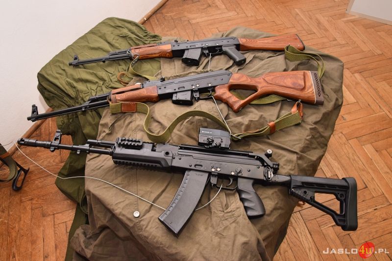 Wystawa broni historycznej i współczesnej w Muzeum Regionalnym w Jaśle