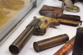 Wystawa broni historycznej i współczesnej w Muzeum Regionalnym w Jaśle
