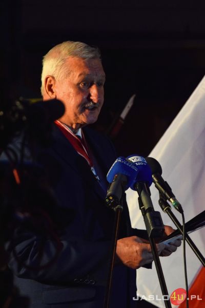 Odsłonięcie pomnika Żołnierzy Wyklętych w Jaśle