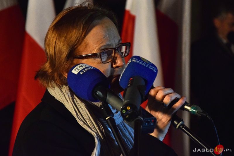 Odsłonięcie pomnika Żołnierzy Wyklętych w Jaśle