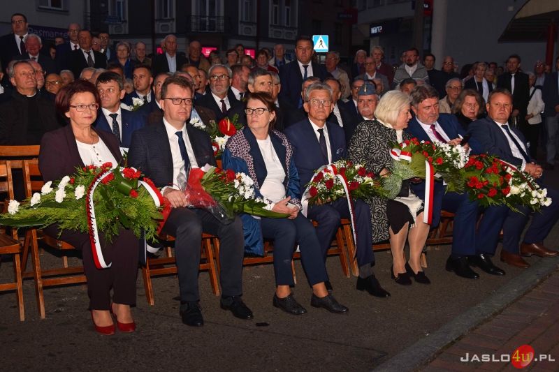 Odsłonięcie pomnika Żołnierzy Wyklętych w Jaśle