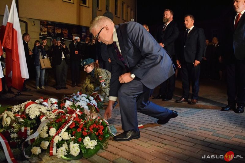 Odsłonięcie pomnika Żołnierzy Wyklętych w Jaśle