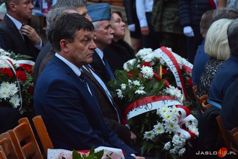 Odsłonięcie pomnika Żołnierzy Wyklętych w Jaśle
