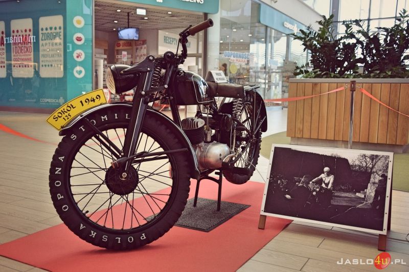 Wystawa zabytkowych motocykli w galerii VIVO! Krosno