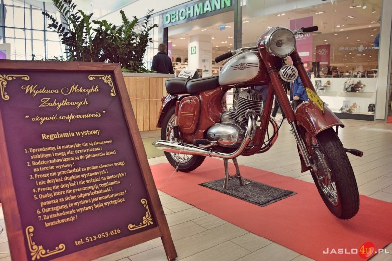 Wystawa zabytkowych motocykli w galerii VIVO! Krosno